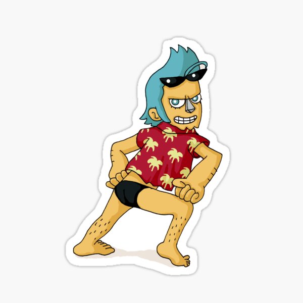 Franky super Sticker