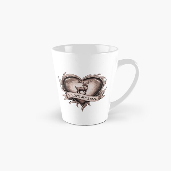 Item preview, I Love My Stag Pencil and wash design for the loving Vixen Hotwife designed and sold by Vixen-Games.