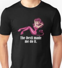 the devil made me do it Slim Fit T-Shirt