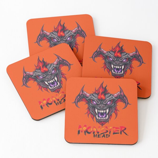 Item preview, Monster Head Collection designed and sold by Uncle Monkey Creates.