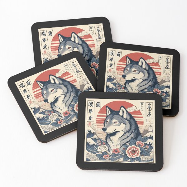 Item preview, gray wolf designed and sold by EuropeanPrints.