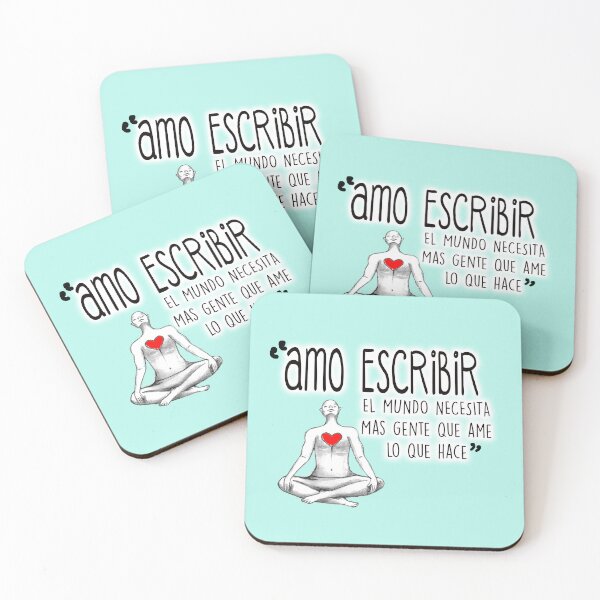 Item preview, Amo Escribir - regalo para escritores designed and sold by Fabricando- Huellas.