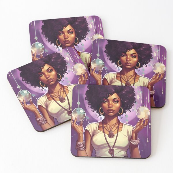 Item preview, Celestial Oracle - Black Woman designed and sold by Denny-Danny.