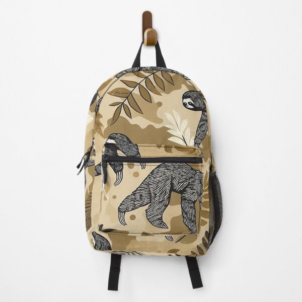 Item preview, Walking Sloth Camouflage Jungle Pattern designed and sold by zzz888.