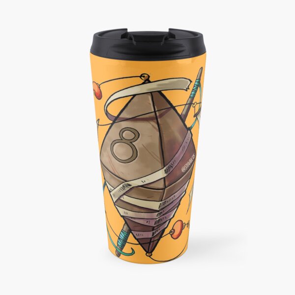 D&D Dice - Monk Travel Mug