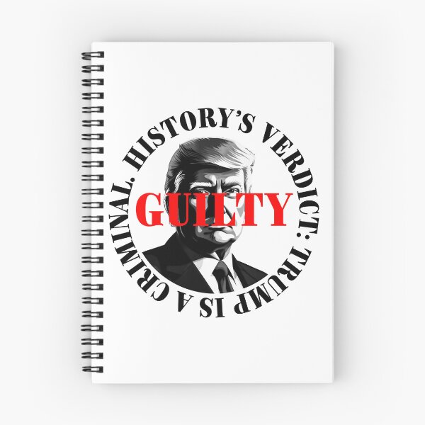 Item preview, President Donald Trump guilty. Protest slogan. designed and sold by Drone-tees.