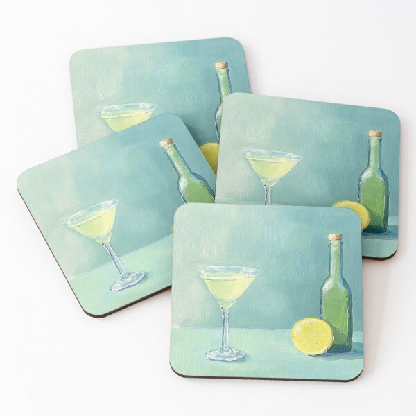 Item preview, Lemon Drop Martini on Canvas designed and sold by JLSiegleStudio.