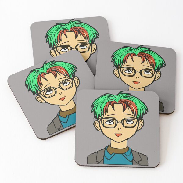 Item preview, Green Boy Anime designed and sold by lascositasdetri.