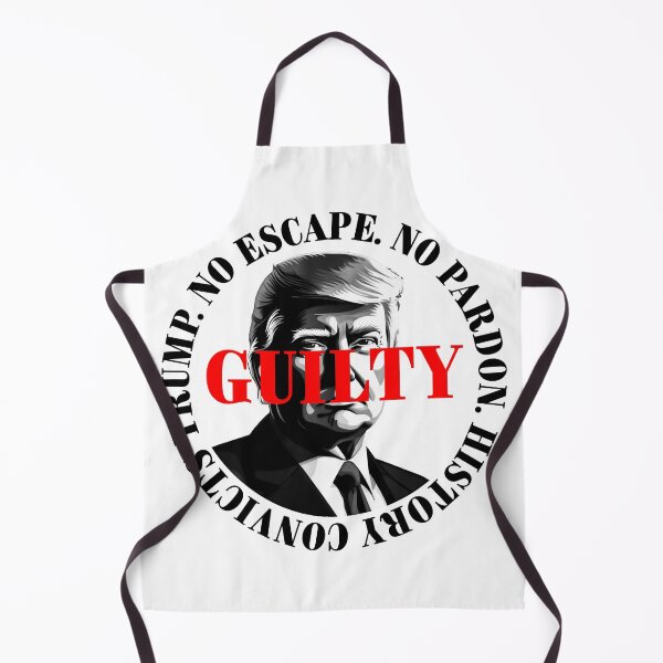 Item preview, President Donald Trump guilty. Protest slogan. designed and sold by Drone-tees.