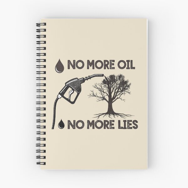 Item preview, No More Oil, No More Lies designed and sold by SignumShop.