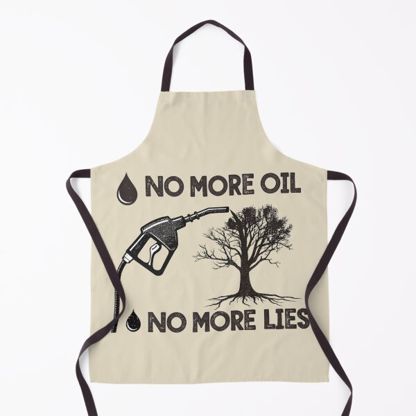 Item preview, No More Oil, No More Lies designed and sold by SignumShop.
