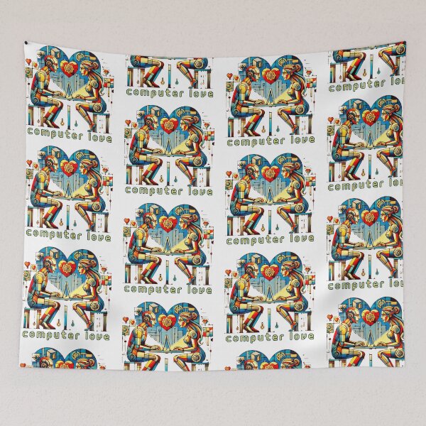 Item preview, Sé mi Valentín, amantes cibernéticos en línea designed and sold by W-McSapa.