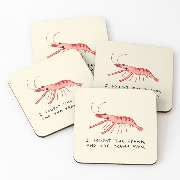Item preview, I Fought The Prawn designed and sold by SophieCorrigan.