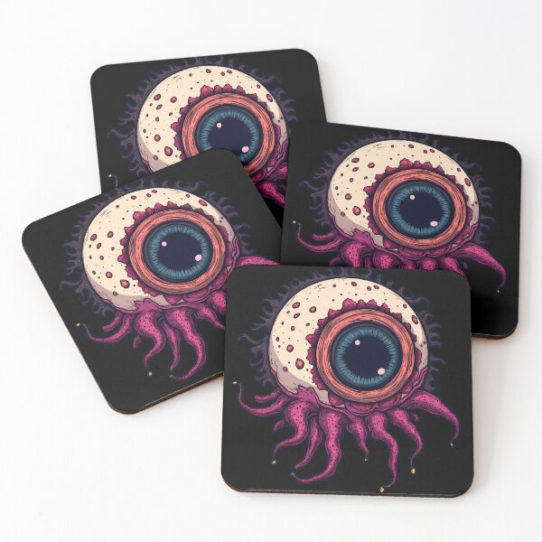 Item preview, Tentacled Eyeball Wonder: A Funky Fusion of Whimsy and Quirk! designed and sold by DopeVibeStuff.