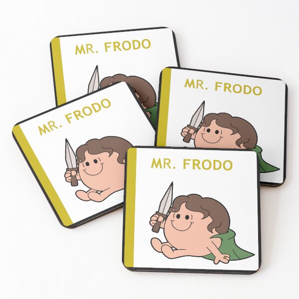 Artikelvorschau, Mr. Men Mister Frodo (Herr der Ringe) entworfen und verkauft von MonsieurGeek.