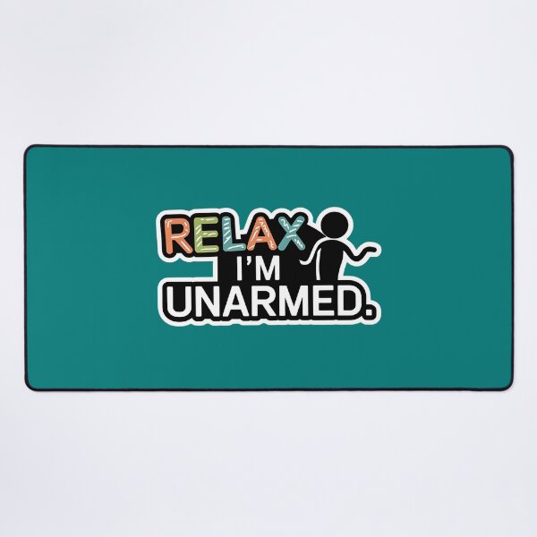 Item preview, Witty Disability Joke Relax I'm Unarmed designed and sold by TeeGrit.