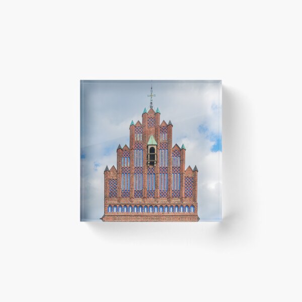 Item preview, Gothic Brickwork Elegance – Historic Architecture Photography designed and sold by City and Nature in the Lens.