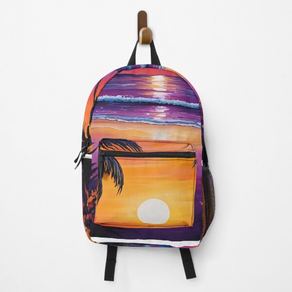 Item preview, Sunset Beach Tropical Palm Tree designed and sold by Fateh-Kro ⭐⭐⭐⭐⭐.