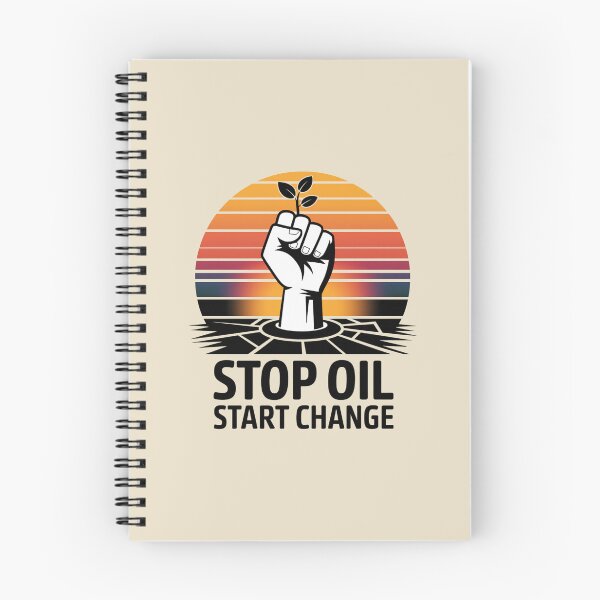 Item preview, Stop Oil, Start Change designed and sold by SignumShop.