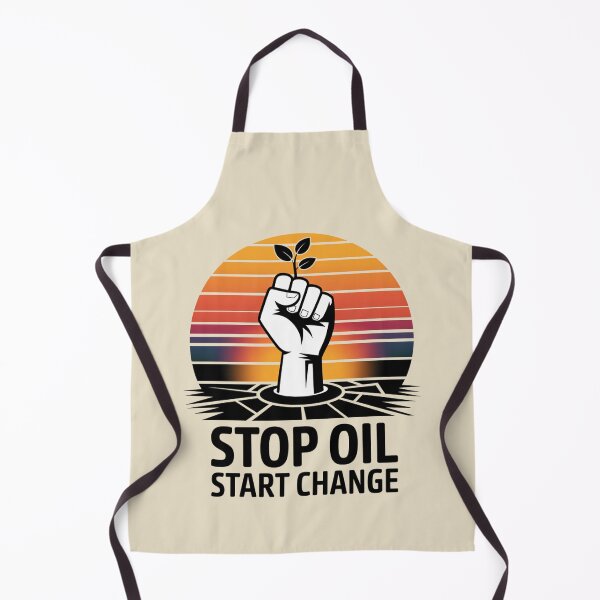Item preview, Stop Oil, Start Change designed and sold by SignumShop.