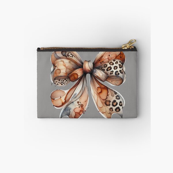 Item preview, Watercolour Bow Leopard Design designed and sold by asudesign.