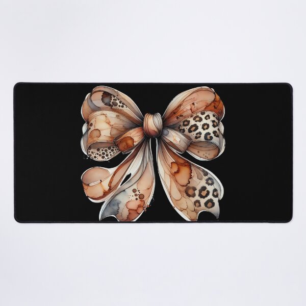 Item preview, Watercolour Bow Leopard Design designed and sold by asudesign.