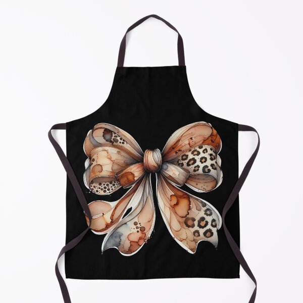 Item preview, Watercolour Bow Leopard Design designed and sold by asudesign.
