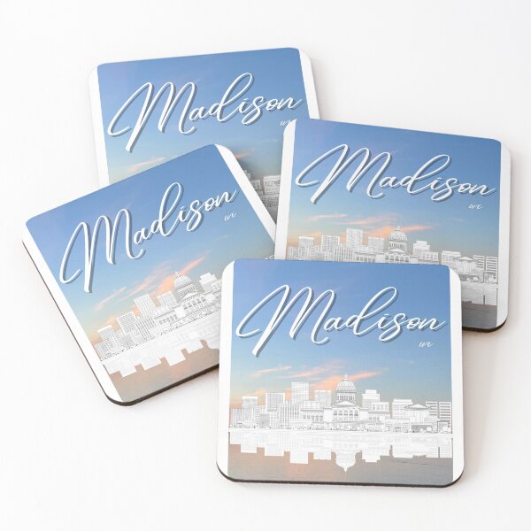 Item preview, Madison Wisconsin Lake Mendota City View designed and sold by WISCO SHOP.