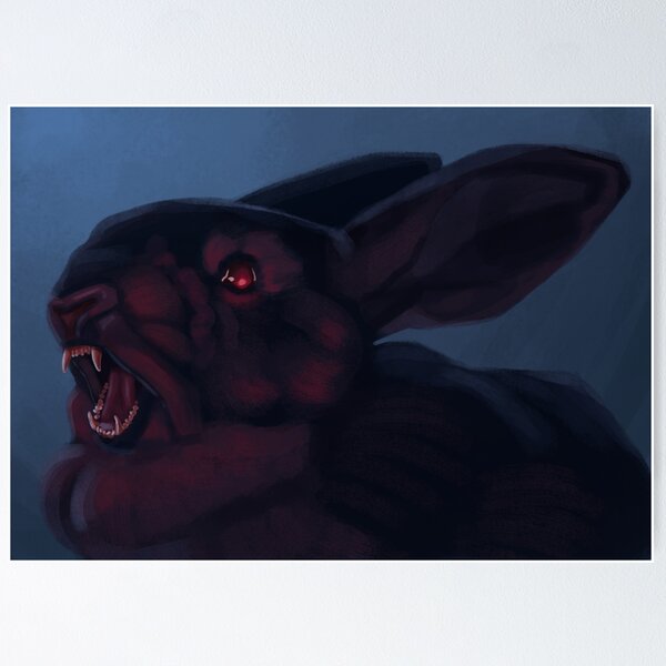 Item preview, Vampire Bunny designed and sold by mightbiteshop.
