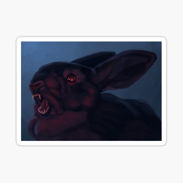 Aperçu de l'œuvre Lapin vampire créée et vendue par mightbiteshop.