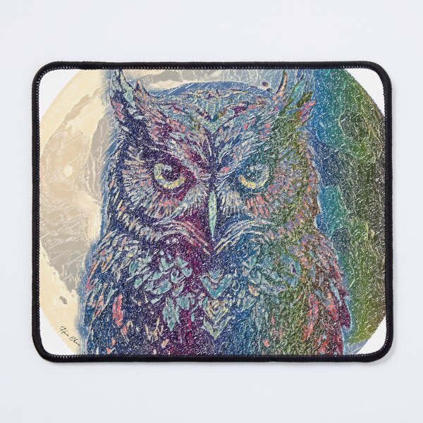 Item preview, Mystical Moon Owl designed and sold by Hen-C-Art.