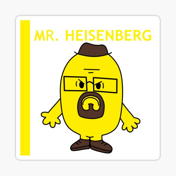Item preview, Mr. Heisenberg (Walter White / Breaking Bad) designed and sold by MonsieurGeek.