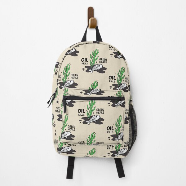 Item preview, Oil Kills, Green Heals designed and sold by SignumShop.