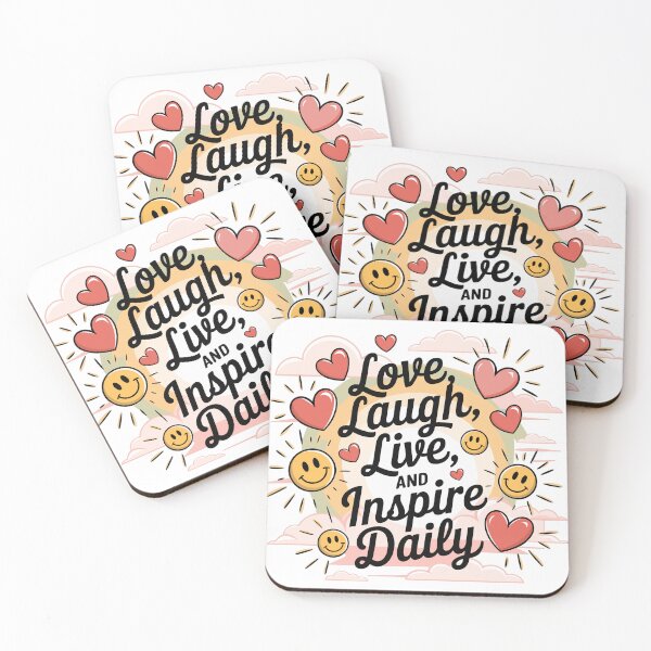 Item preview, Love, Laugh, Live, And Inspire Daily designed and sold by MrERNST.