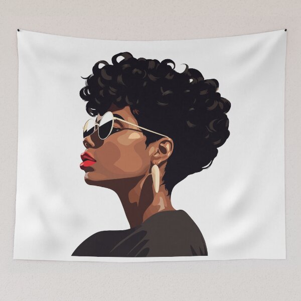 Item preview, Black Woman's Effortless Elegance designed and sold by Denny-Danny.