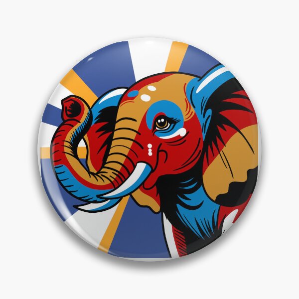 Item preview, Pop Art Elephant designed and sold by LovesickLobotomy.