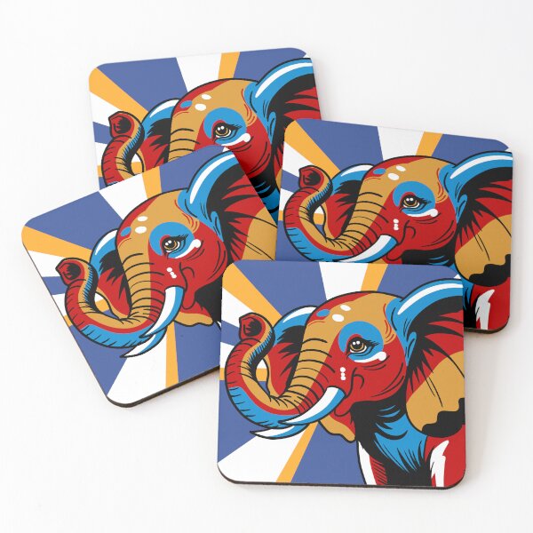 Item preview, Pop Art Elephant designed and sold by LovesickLobotomy.