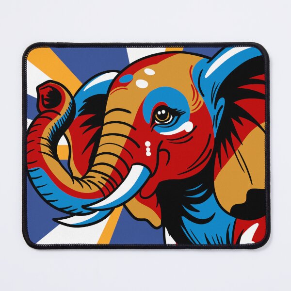 Item preview, Pop Art Elephant designed and sold by LovesickLobotomy.