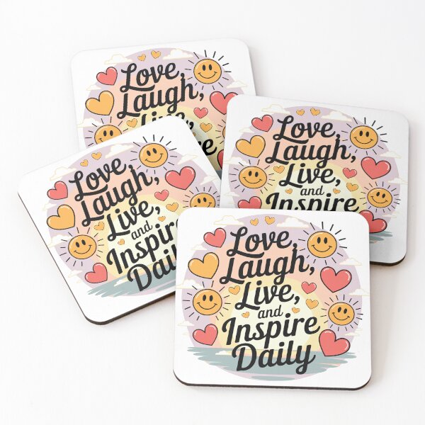 Item preview, Love, Laugh, Live, And Inspire Daily designed and sold by MrERNST.