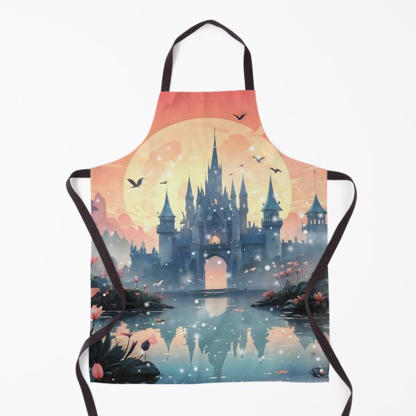 Item preview, Enchanted Castle- A retro fantasy escape designed and sold by Hen-C-Art.