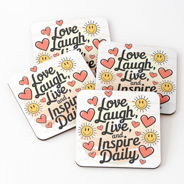 Item preview, Love, Laugh, Live, And Inspire Daily designed and sold by MrERNST.