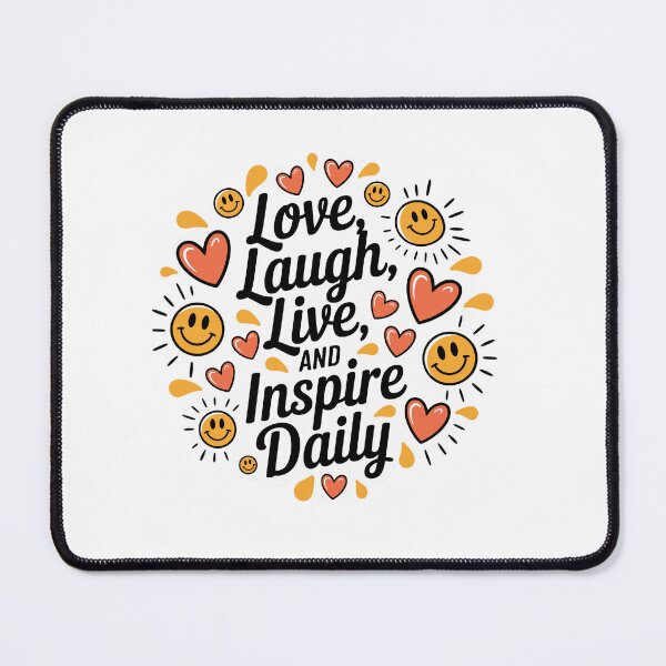 Item preview, Love, Laugh, Live, And Inspire Daily designed and sold by MrERNST.