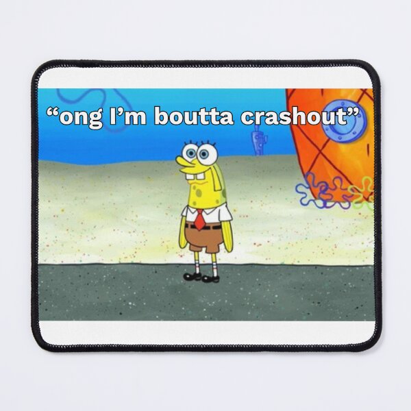 Artikel-Vorschau von SpongeBobs Crashout-Meme, designt und verkauft von HappyLilPrints.