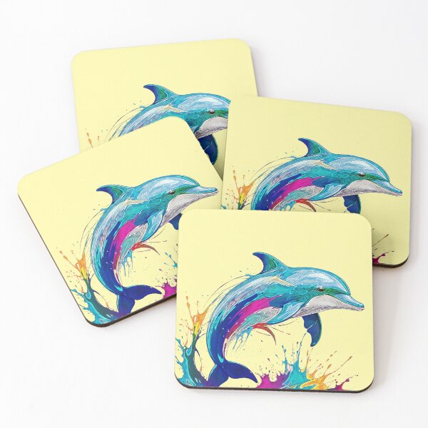 Item preview, Psychedelic Dolphin designed and sold by Hen-C-Art.