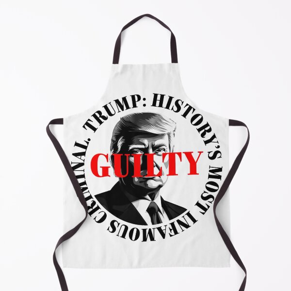 Item preview, President Donald Trump guilty. Protest slogan. designed and sold by Drone-tees.