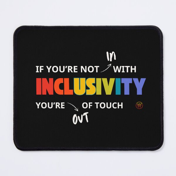 Item preview, IN with Inclusivity - for dark products designed and sold by WaamScabam.