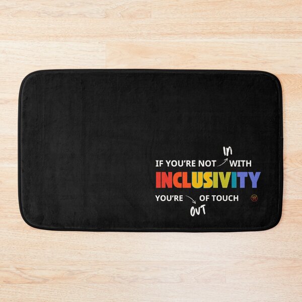 Item preview, IN with Inclusivity - for dark products designed and sold by WaamScabam.