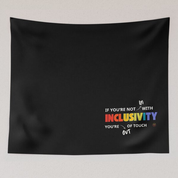Item preview, IN with Inclusivity - for dark products designed and sold by WaamScabam.