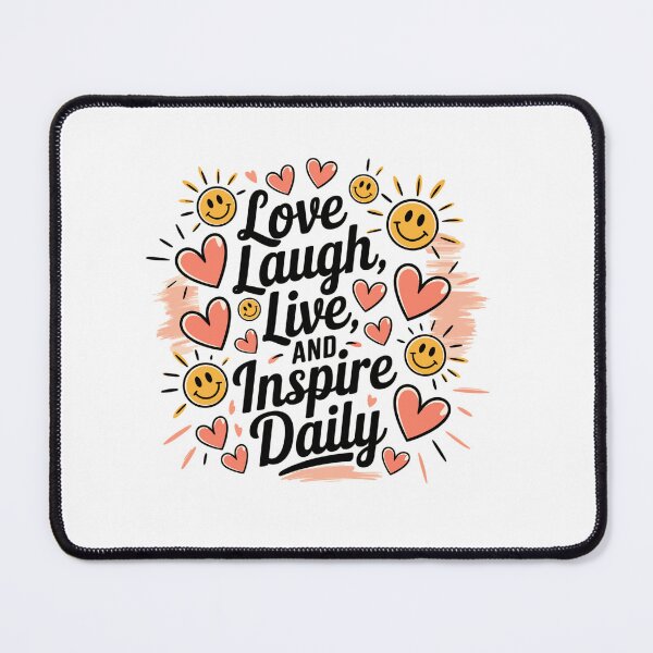 Item preview, Love, Laugh, Live, And Inspire Daily designed and sold by MrERNST.