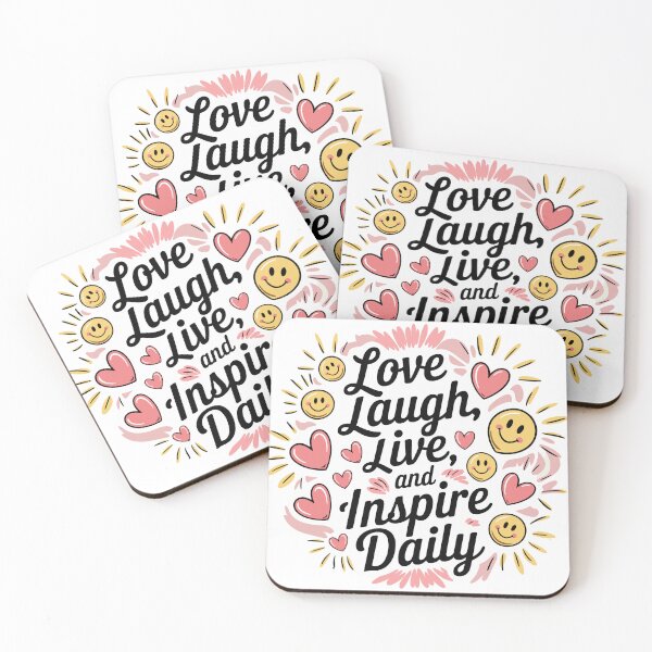 Item preview, Love, Laugh, Live, And Inspire Daily designed and sold by MrERNST.